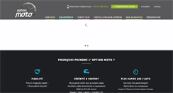 Desktop Screenshot of option-moto.com