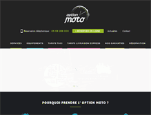Tablet Screenshot of option-moto.com
